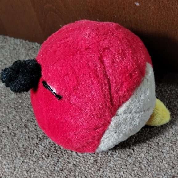 Angry Birds Space Super Red Bird 7" Plush WITHOUT SOUND 2012 - Picture 6 of 10